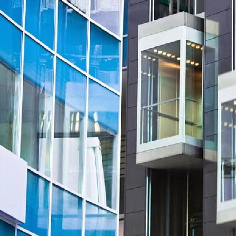 Dostosowywalna windy z napędem śrubowym Ciche, bezpieczne, do 15 m drogi