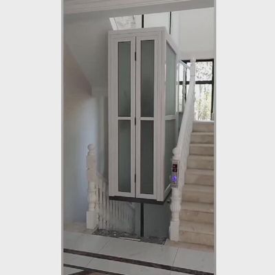 5 przystanków hydrauliczne windy domowe 1000 kg przycisk awaryjnego zatrzymania
