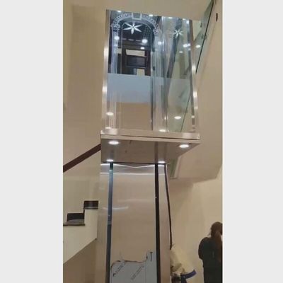 14.5 Meter Hydrauliczny windy mieszkalnej 5 przystanków 400 kg pojemności ładunkowej