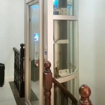Nadmiar obciążenia Ochrona specjalna windy 400kg Mikrokomputer Małe mieszkaniowe windy