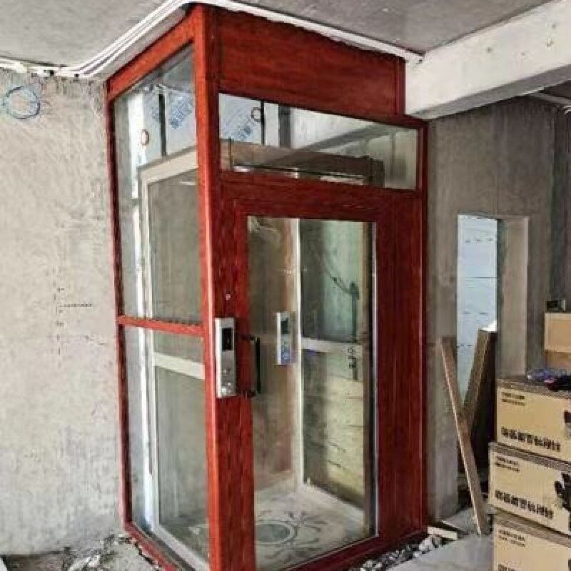 Podłogowa mała domowa winda z 5 przystankami 4,7 kW silnik 0 M Głębokość dołu