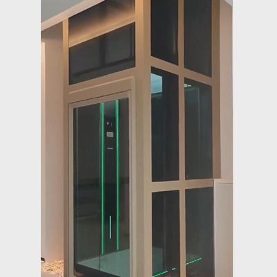 Jednoszytkowy windę ciągnącą mieszkalną / VVVF Control Home Elevator