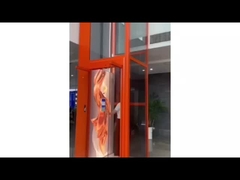 gorąca czerwona platforma trakcyjna winda domowa